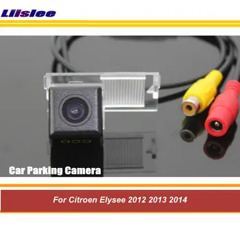 Для Citroen Elysee 2012 2013 2014 Автомобильная парковочная камера заднего вида HD CCD RCA NTSC Аксессуары для авто вторичного рынка