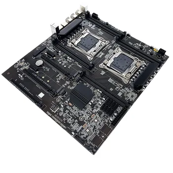 Материнская плата с двухпроцессорным процессором X99 LGA2011-3 8XDDR4 ECC Слот оперативной памяти PCIEx16 SATA3.0 Материнская плата серверного ПК Поддерживает процессор E5 V3/V4
