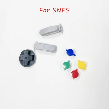 Пластиковые кнопки A, B, X, Y для SNES Сменный контроллер Super NES для SNES