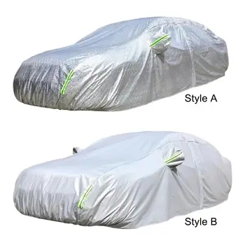 Автомобильное наружное полное покрытие для Byd Atto 3 юаня Плюс защита от дождя и солнца с переносной сумкой для хранения, водонепроницаемая погода