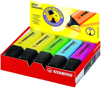 Оптовая продажа Siblestabilo 70 Bosle Антисухая Флуоресцентная ручка Цветная Маркировочная ручка Маркировочная ручка