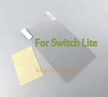 50 комплектов Для Nintendo Switch lite 9H Закаленная пэт-пленка Протектор Экрана Защитная ПЭТ-Пленка Для Switch Lite Аксессуары NS