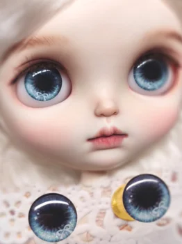 Глазки для игрушек, аксессуары для кукол BJD Blyth, бантик, милые глазки, глазки для кукол, поделки для кукол BJD