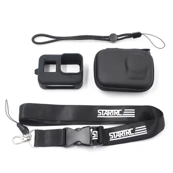 Аксессуар для камеры GoPro Hero 8 Black Сумка для хранения / Силиконовый чехол для тела/ Защитный ремешок/ Набор накладок на запястье для gopro 8 black