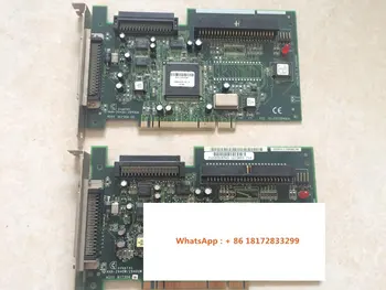 Оригинальная 50-контактная 68-контактная карта PCI SCSI Adaptec AHA-2940W 2940UW поддерживает WIN7