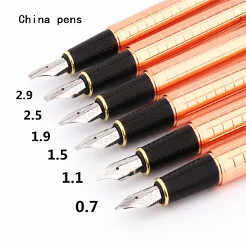 Перьевая ручка для офиса класса люкс из розового золота 509 пробы, школьные принадлежности, новые чернильные ручки для студентов