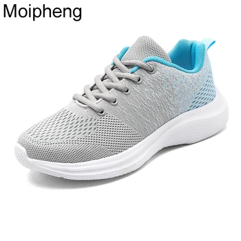 Moipheng 2023, Новые кроссовки, женская обувь на плоской подошве, Повседневные женские кроссовки, Сетчатые Легкие дышащие женские Zapatos De Mujer