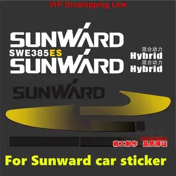 Для аксессуаров экскаватора Sunward SWE 385 ES полная наклейка с логотипом автомобиля полная наклейка с логотипом автомобиля качество украшения кузова