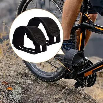 Универсальный ремешок для педалей велосипеда Прочный Регулируемый Эластичный Ремешок Для Подножки для верховой езды