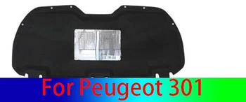 Для Peugeot 301 2014 - 2016 Шумоглушающий изоляционный коврик Автомобильный шумоглушитель Звукоизоляция стен пенопластовыми панелями Изоляция