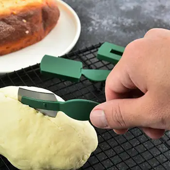 Нож для дуговой резки хлеба, скребок для выпечки с лезвием из углеродистой стали, кухонный аксессуар