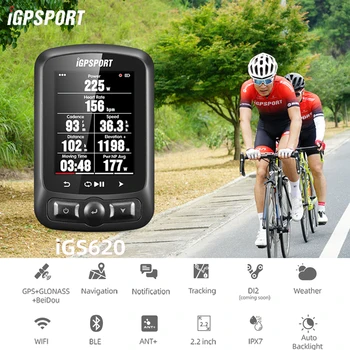 IGPSPORT 620 IGS620 ANT + Bluetooth 5,0 USB Беспроводной велосипедный компьютер GPS Водонепроницаемый спидометр IPX7