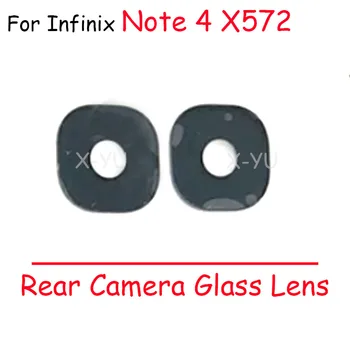 50 шт. для Infinix Hot 9 10 Play Note 4 7 8 8i Lite X572 X656 X690 X692 X683 X680 X688 Стеклянная Крышка объектива задней камеры