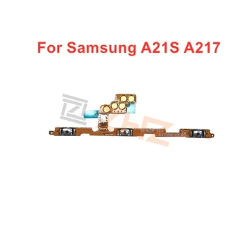 для Samsung A21S A217 боковая клавиша регулировки громкости питания, переключатель включения-выключения гибкого кабеля для SAMSUNG A217 Запасные части для гибкого кабеля