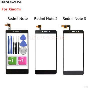 Сенсорный экран для Xiaomi Redmi Note3 Note3 Pro Note2 Note1 Сенсорный ЖК-дисплей со стеклянным цифровым преобразователем