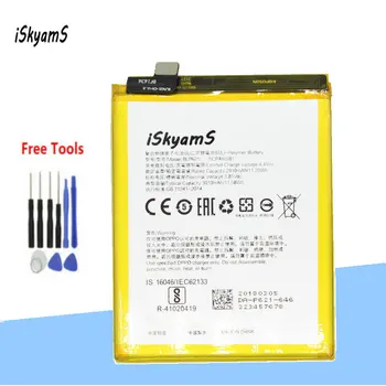iSkyamS 1x 2910mAh BLP621/BLP 621 Замена Литий-полимерного аккумулятора Для Мобильного Телефона OPPO R9s Batteries + Инструмент