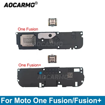 Aocarmo для Motorola Moto One Fusion Fusion + Plus Нижний громкоговоритель динамика громкоговоритель зуммер звонка Гибкий кабель Запчасти для ремонта