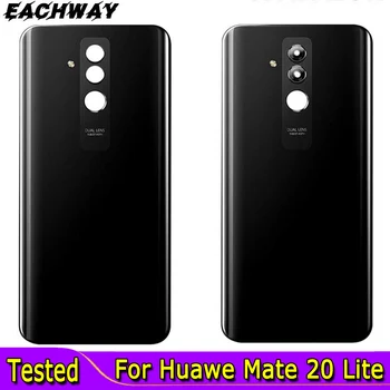 Для Huawei Mate 20 lite Крышка Батарейного отсека Корпус Задней Двери Задняя крышка 6,3 