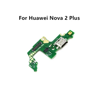 для Huawei Nova 2 Plus USB порт зарядного устройства Разъем док-станции печатная плата Ленточный Гибкий кабель Порт для зарядки Замена компонентов Запасные части P