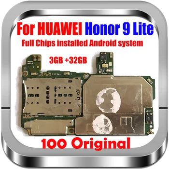 Бесплатная доставка Оригинальная Разблокированная материнская плата HUAWEI Honor 9 lite на 32 ГБ для материнской платы honor9 Lite с полноценными чипами