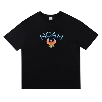 Футболка Noah Earth с логотипом Sunbird Cross с коротким рукавом Для мужчин и женщин, Модная простая футболка Ins