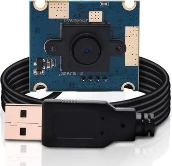 Модуль камеры ELP USB 5-Мегапиксельная Веб-камера USB, Веб-камеры Full HD 2592X1944 с Датчиком CMOS OV5640 Веб-камера, USB Компактная UVC Веб-камера Промышленная