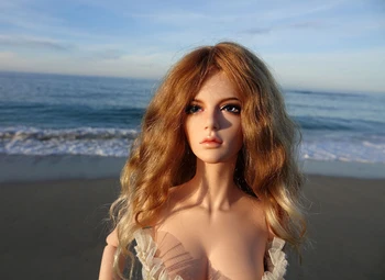 HeHeBJD 1/3 красивая девушка, модель из смолы без глаз, высококачественные игрушки