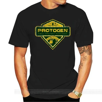 Хлопковая футболка с круглым вырезом и принтом на заказ, мужская футболка Protogen - The Expanse, женская футболка