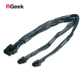 Кабель-адаптер питания Видеокарты RGEEK Dual Mini от 6 до 8 контактов PCI Express для Mac Pro Tower/Power Mac G5 15 дюймов (37 см)