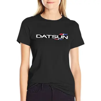 Футболка с эмблемой Datsun 510, женские футболки, футболки с графическим рисунком, летняя женская одежда