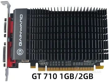 Видеокарты Gainward GT 710 1GB 2GB 64-битная Видеокарта GDDR3 Для NVIDIA Geforce GPU VGA GT 710 2GB placa de vídeo Используется