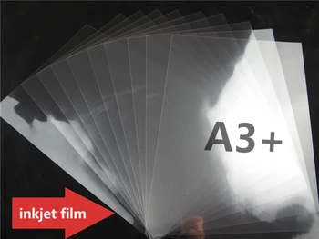 Листы качественной прозрачной пленки формата A3 + для струйного изготовления пластин