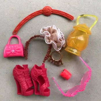 Новая кукольная обувь Monster High Очки Шляпы Пояс Ожерелье 1/6 Модные Кукольные Декоры Красочные Кукольные Праздничные декоры Подарочные игрушки для девочек