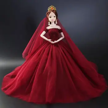 Новое модное свадебное мини-платье Юбка для 1/6 куклы Одежда для кукольного платья Аксессуары для кукольного домика Детские игрушки 12