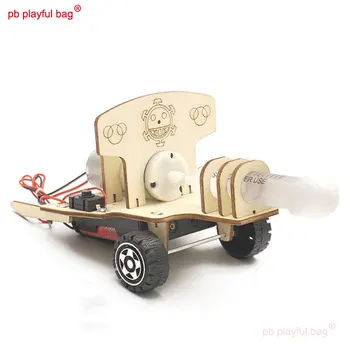 Игривая сумка PB, Интересная воздушная пушка ручной работы, Физический научный эксперимент, Детские развивающие игрушки steam, подарок UG203
