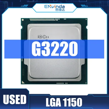 Используется Оригинальный Intel Pentium G3220 Haswell LGA 1150 Dual Core 3,0 ГГц Кэш L3 3M HD Graphics Настольный процессор С поддержкой материнской платы H81