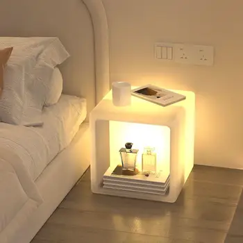 Креативный светильник в роскошном стиле, Прикроватный столик для спальни, стол для хранения, лампа в стиле Ins, Простой диван для гостиной, Чайный столик