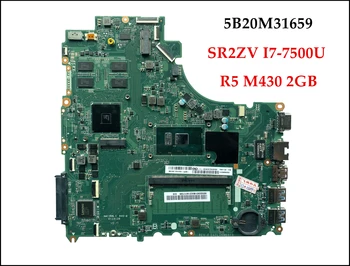 Высокое качество 5B20M31659 для Lenovo V310-15ISK Материнская Плата Ноутбука DA0LV6MB6F0 SR2ZV I7-7500U DDR4 M430 R5 2 ГБ 100% Протестировано