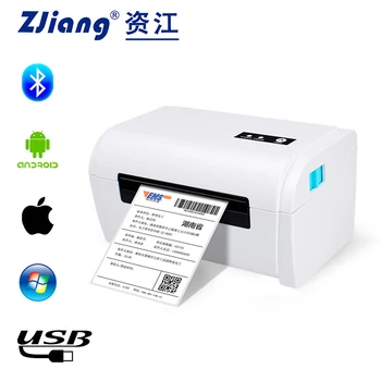 Zjiang доставка Принтер этикеток Адресный термопринтер 4X6 принтер штрих-кодов USB высокоскоростной принтер этикеток 9200 Maker