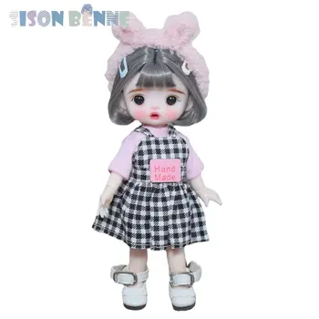 SISON BENNE 1/8 BJD Toys, полный комплект, включая куклу и наряды для кукол, бесплатный макияж, милая девочка-кукла