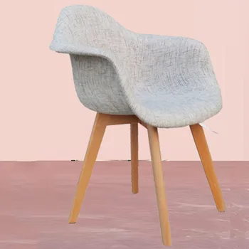 Дизайн, Современные обеденные стулья, дерево для гостиной, для отдыха, чтения, Офисный шезлонг для макияжа, мебель для дома Nordic Cadeiras