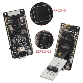 Беспроводной WIFI-модуль LilyGO T-PicoC3 ESP32-C3 RP2040 с двойным MCU: Двухъядерный ARM Cortex-M0 RP2040 +, совместимый с Bluetooth
