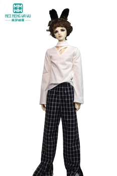 Одежда BJD 68-75 см SD13 SD17 POPO68 игрушечная кукла с шаровым шарниром модная футболка брюки Широкие Прямые Ноги аксессуары для кукол