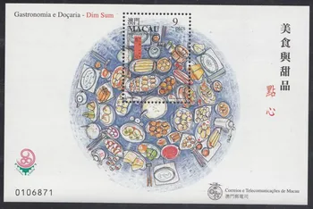 Еда и десерт 1999 Макао Миниатюрные листовые почтовые марки Почтовая коллекция