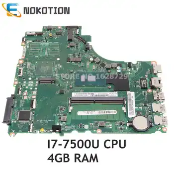 NOKOTION 5B20M31738 DA0LV6MB6F0 Для Lenovo V310-15ISK V510-15IKB E52-80 Материнская плата ноутбука i7-7500U Процессор 4 ГБ оперативной памяти