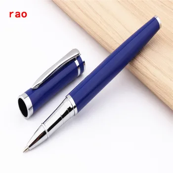 Высококачественная синяя деловая офисная ручка-роллер со средним пером 3035 Новая