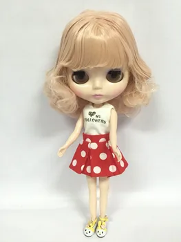 Кукла Блит в обнаженном виде, фабричная кукла с розовыми волосами, короткая модная кукла