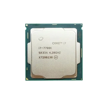 Core i7-7700K i7 7700K Четырехъядерный восьмипоточный процессор с частотой 4,2 ГГц, 8M 91W LGA 1151