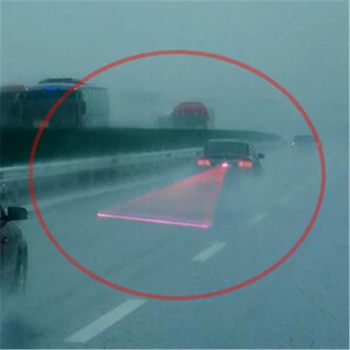 Автомобильный Лазерный Задний Противотуманный Фонарь LED Сигнальные Огни Безопасности Для HAVAL H1 H2 H3 H5 H6 H7 H8 H9 M4 M6 Concept B COUPE F7x SC C30 C50