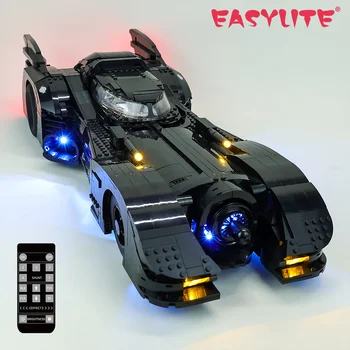 Комплект светодиодной подсветки EASYLITE для 76139 1989 Игрушки-бэтмобили, строительные блоки, только набор освещения, комплект освещения не включает модель